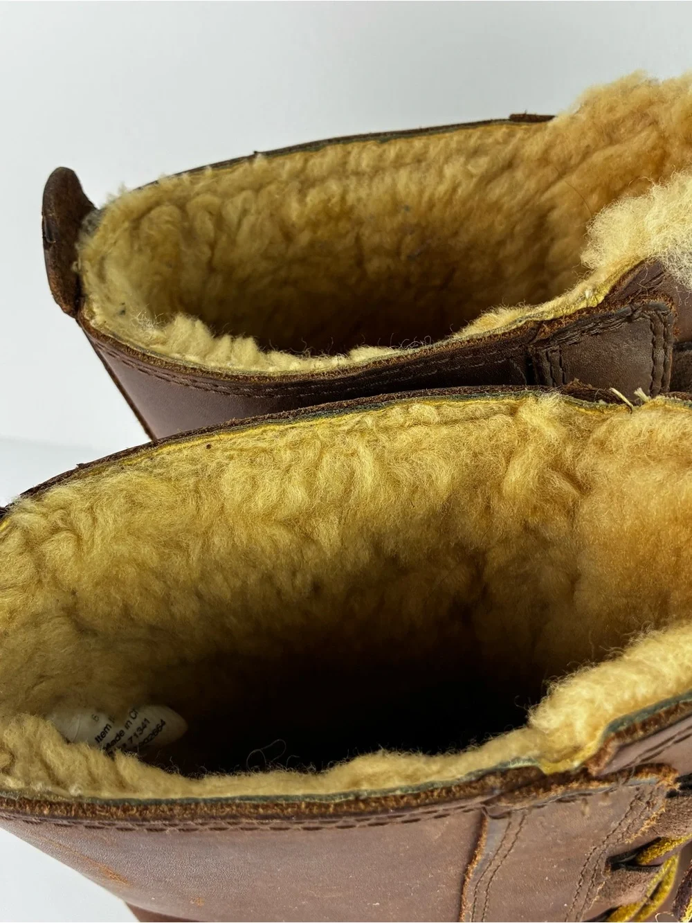 L.L Bean Wicked Good Leather Lace Up Lodge Boots